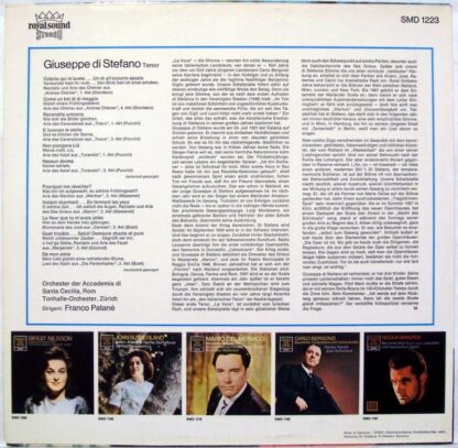 DECCA SMD 1223 - Giuseppe di Stefano - Berühmte Tenorarien - Image 2