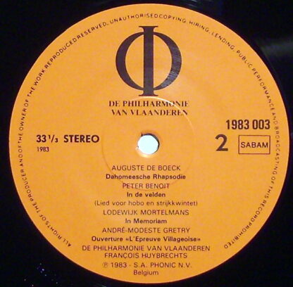 De Philharmonie 1983 003 - Royal Flemish Philharmonic, François - Image 3