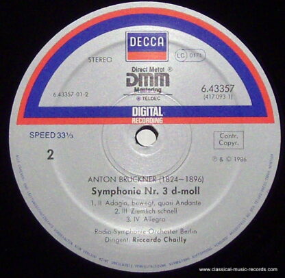 London Records 417 093-1 - Anton Bruckner, Radio-Symphonie-Orche - Image 3