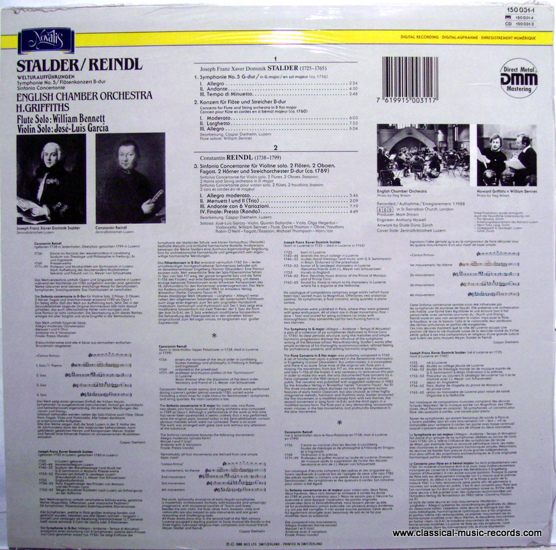 Novalis 150 070-1 - Othmar Schoeck, Ulf Hoelscher, English Chamb - Image 2