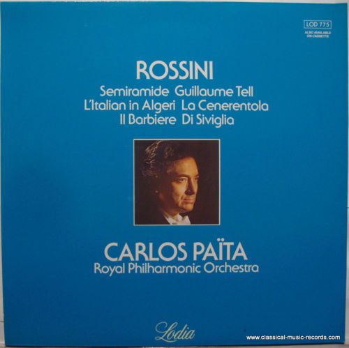 Lodia LOD 775 - Gioacchino Rossini, Carlos Païta, Royal Philharm - Image 3
