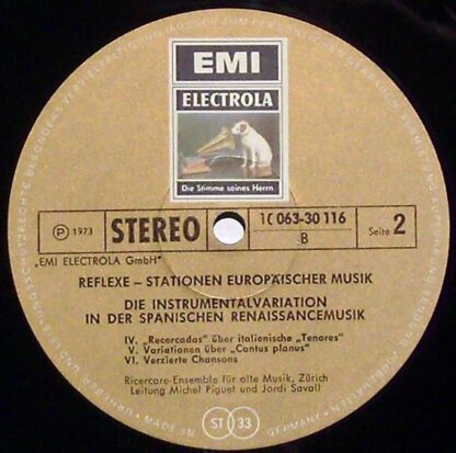 Die Stimme Seines Herrn 1C 063-30 116 - Ricercare-Ensemble Für A - Image 3