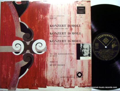 Telefunken BT 521 - Johann Sebastian Bach, Orchestre Pro Arte De - Image 2