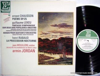 Erato NUM 75052 - Ernest Chausson,Guillaume Lekeu,Henri Rabaud,J