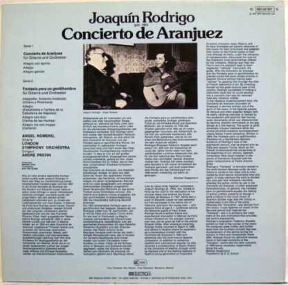 Die Stimme Seines Herrn 1C 063 02 921 Q - Joaquín Rodrigo,Angel - Image 2