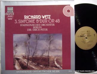 deutsche harmonia mundi Digital HM/IOM 692 - Richard Wetz,Berlin