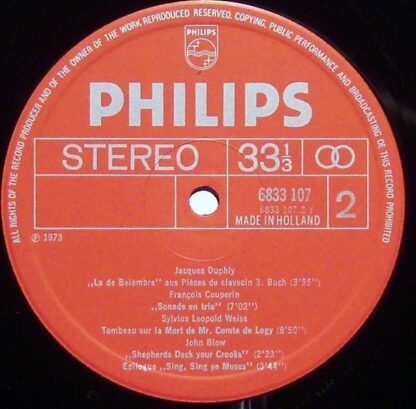 Philips 6833 107 - Gustav Leonhardt, Frans Brüggen, Max van Egmo - Image 3