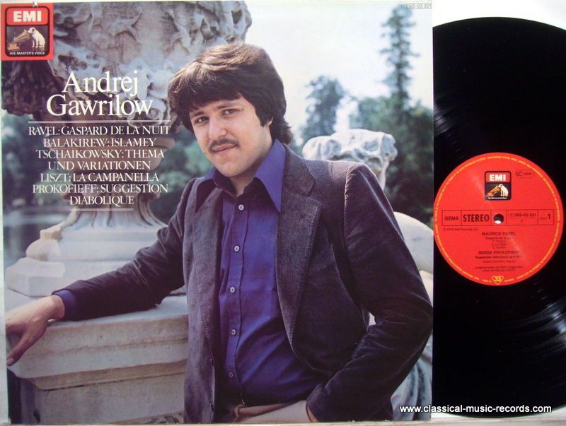 His Master's Voice 1C 065-03 321 - Andrei Gavrilov - Ravel: Gasp - Image 2