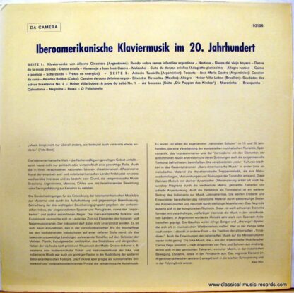 Da Camera 94106 - Alex Blin, Alberto Ginastera, Antonio Tauriell - Image 2