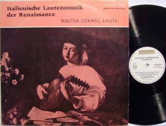 Harmonia Mundi HMS 30 676 - Italienische Lautenmusik Der Renaiss