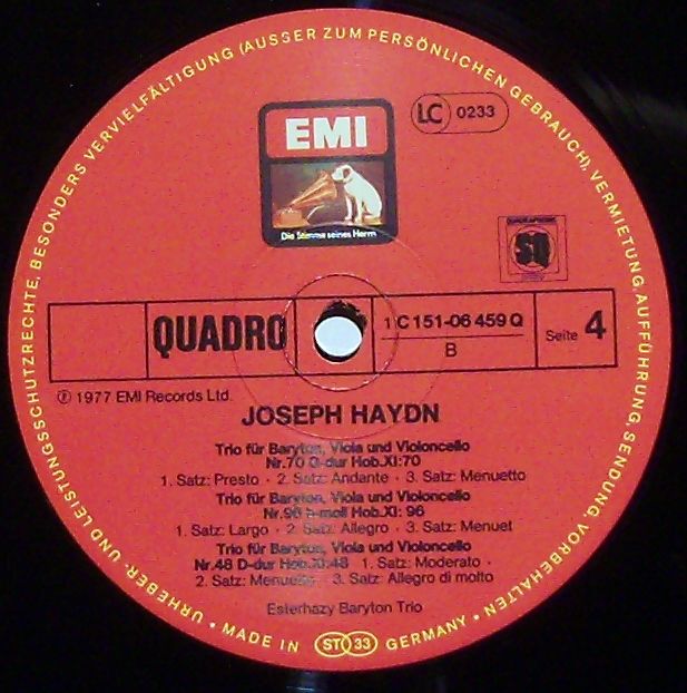 Die Stimme Seines Herrn 1C 151-06 458/59 Q - Joseph Haydn, Ester - Image 3