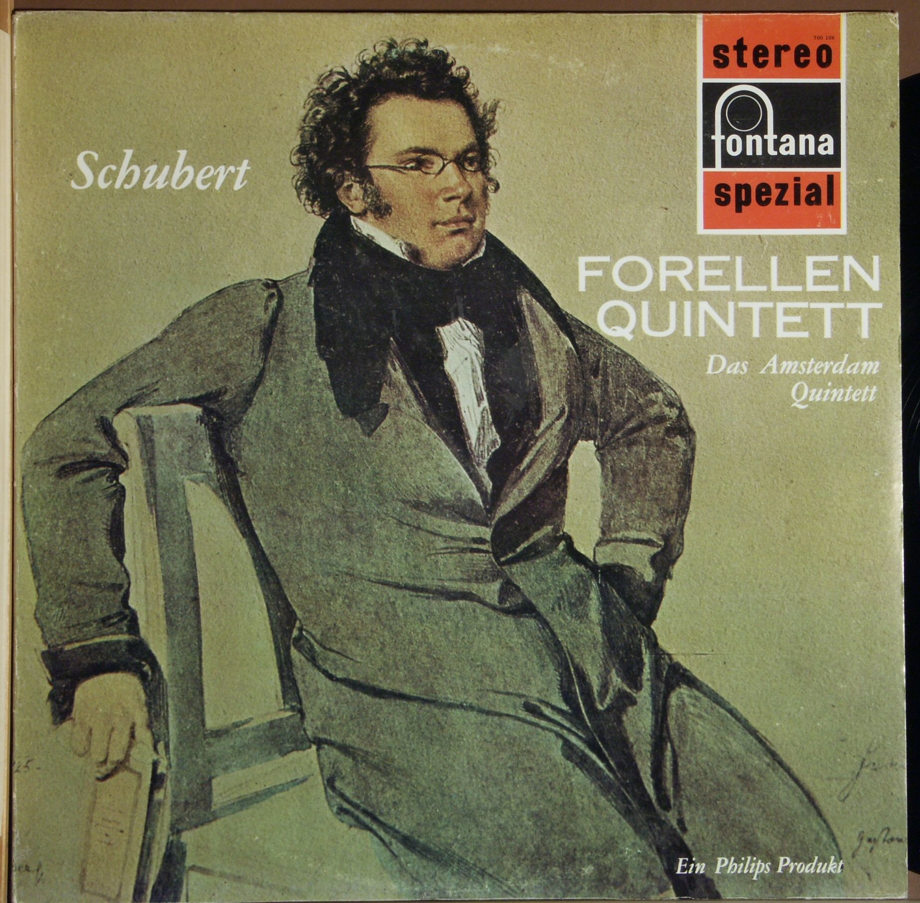 Fontana 700 106 WGY - Franz Schubert, The Amsterdam Piano Quinte