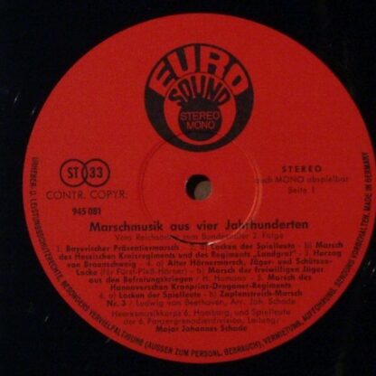 Euro Sound 945 081 - Heeresmusikkorps 6, Hamburg, Spielleute Der - Image 3