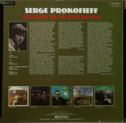 His Master's Voice 1C 065-02 590 Q - Sergei Prokofiev,André Prev - Image 2
