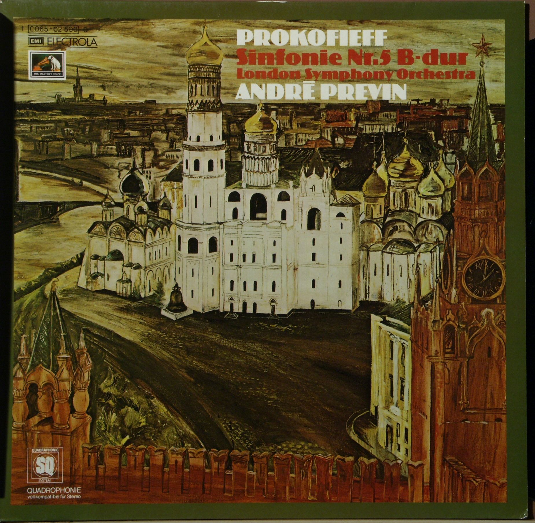 His Master's Voice 1C 065-02 590 Q - Sergei Prokofiev, André Pre