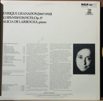 RCA Gold Seal GL 25242 - Enrique Granados, Alicia de Larrocha - - Image 2