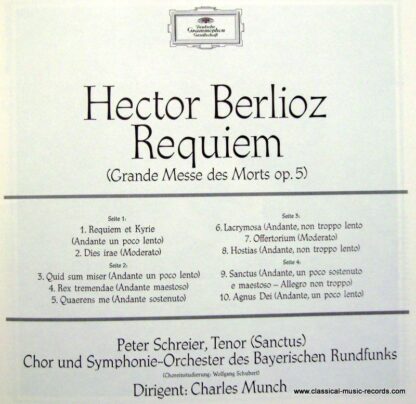 Deutsche Grammophon 104 969/70 - Hector Berlioz, Chor Des Bayeri - Image 2