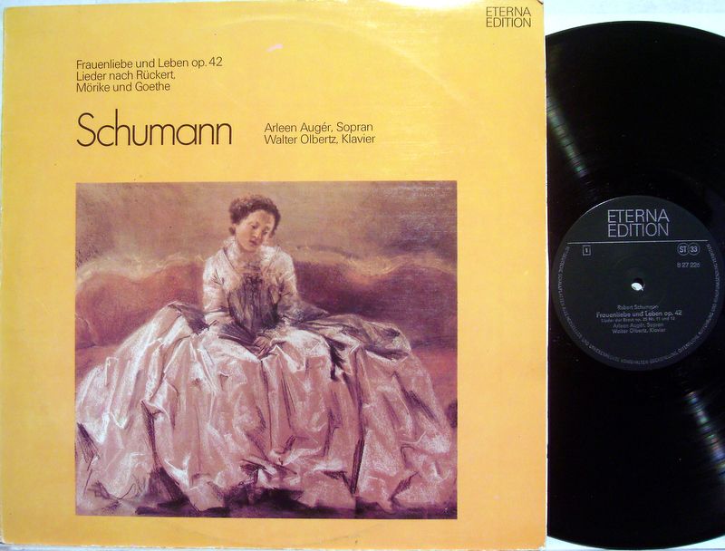 Eterna 8 27 226 - Robert Schumann, Arleen Auger, Walter Olbertz - Image 2