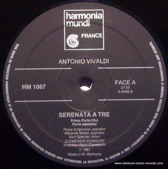 harmonia mundi France HM 1066/67 - Antonio Vivaldi, Petya Grigor - Image 3