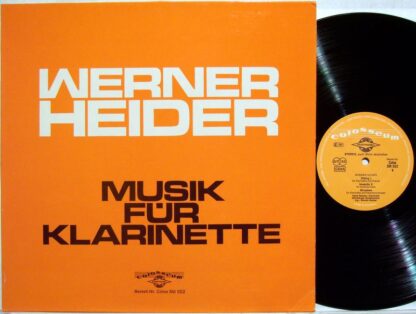 Colosseum Colos SM 552 - Werner Heider - Musik Für Klarinette - Image 2