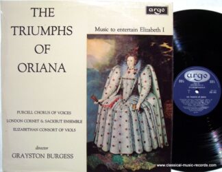 Argo ZRG 643 - The Purcell Consort Of Voices,London Cornett And