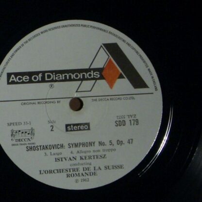 Ace Of Diamonds SDD 179 - Dmitri Shostakovich, L'Orchestre De La - Image 2