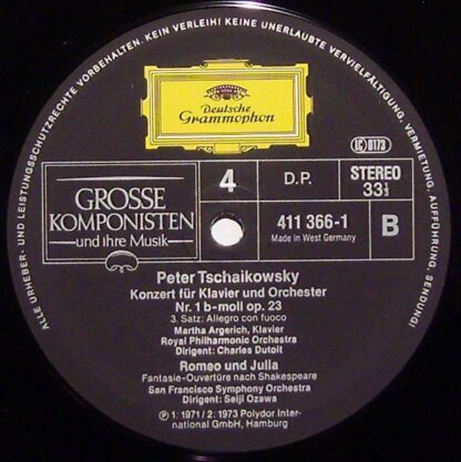 Deutsche Grammophon 411.366-1 - Pyotr Ilyich Tchaikovsky, Royal - Image 3