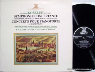 Erato STU 71305 - Leopold Koželuh,I Solisti Veneti,Claudio Scimo