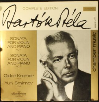 Hungaroton SLPX 11655 - Béla Bartók, Gidon Kremer, Yuri Smirnov