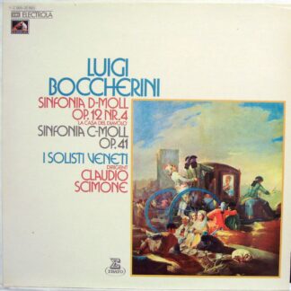 EMI Electrola 1 C 065-30860 - Luigi Boccherini, I Solisti Veneti