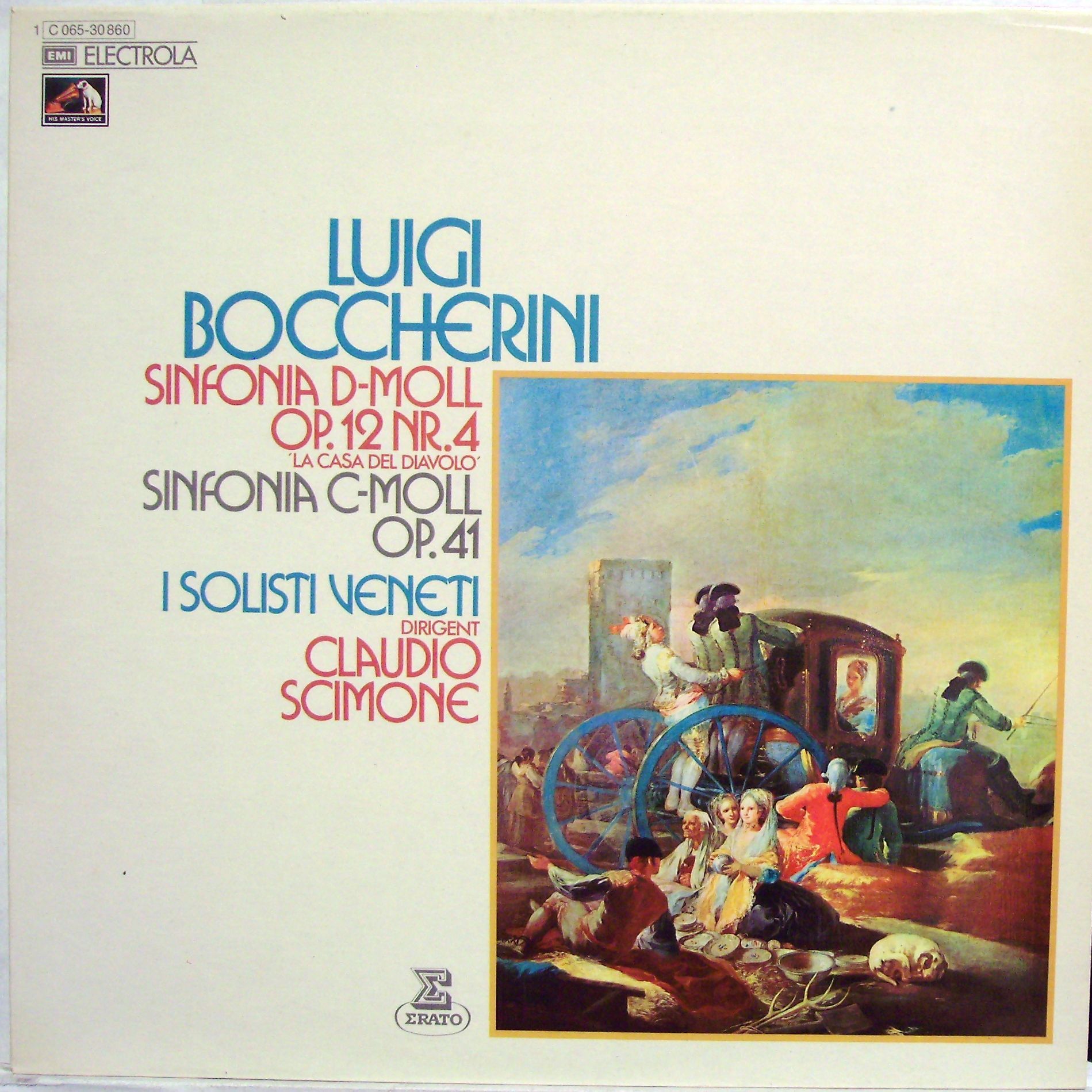 EMI Electrola 1 C 065-30860 - Luigi Boccherini, I Solisti Veneti