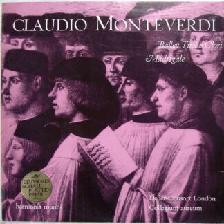 Harmonia Mundi HMS 209 - Claudio Monteverdi, Deller Consort, Col