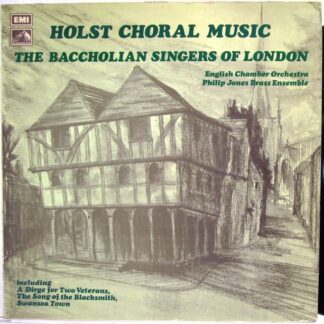 His Master's Voice CSD 3764 - Gustav Holst, The Baccholian Singe