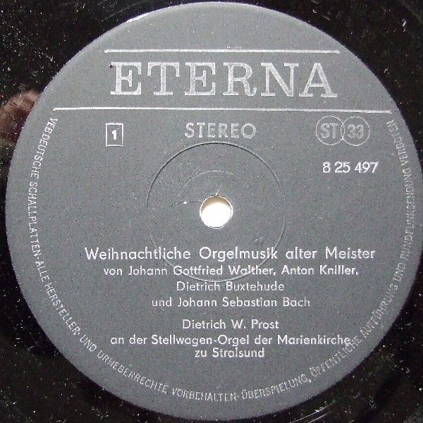 Eterna 8 25 497 - Dietrich Wilhelm Prost - Weihnachtliche Orgelm - Image 3