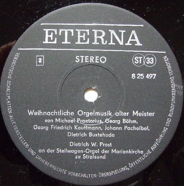 Eterna 8 25 497 - Dietrich Wilhelm Prost - Weihnachtliche Orgelm - Image 4