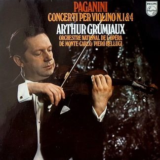 Philips 62 789 - Arthur Grumiaux, Niccolò Paganini, Piero Bellug