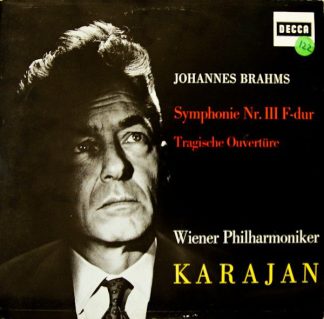 DECCA SXL 20 050 - Johannes Brahms, Herbert von Karajan, Wiener
