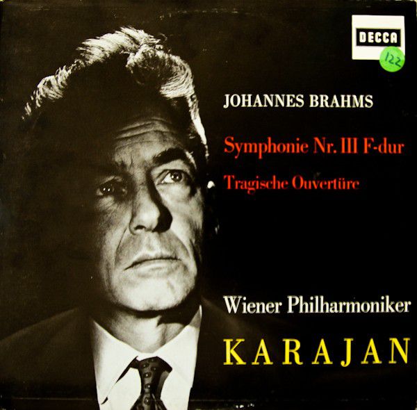 DECCA SXL 20 050 - Johannes Brahms, Herbert von Karajan, Wiener