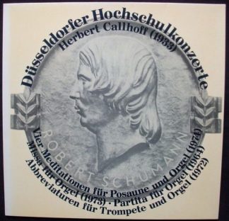 Schwann Musica Mundi Studio 607 - Herbert Callhoff - Düsseldorfe