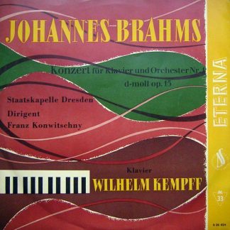 Eterna 8 20 024 - Johannes Brahms, Staatskapelle Dresden, Franz