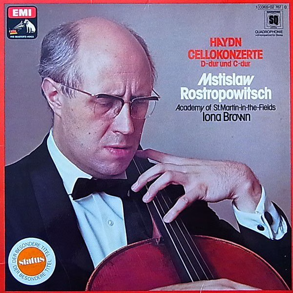 His Master's Voice 1C 065-02 767 Q - Joseph Haydn, Mstislav Rost