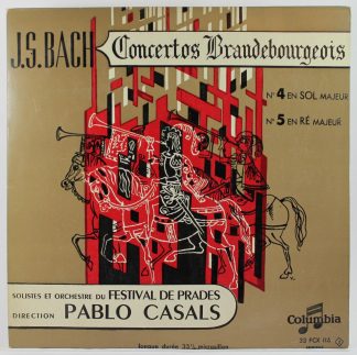 Columbia 33 FCX 116 - Johann Sebastian Bach, Pablo Casals - Conc