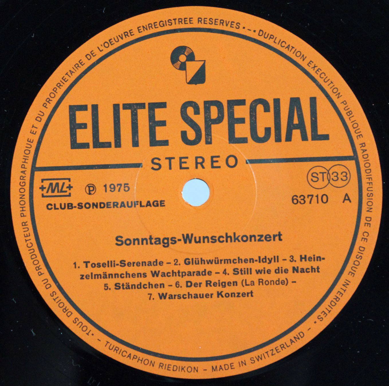 Elite Special 63 710 - Various - Sonntags-Wunschkonzert - Image 3