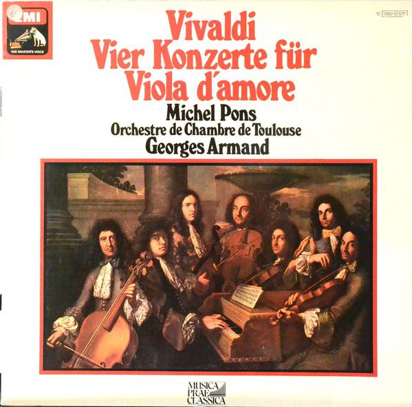 His Master's Voice 1C 065-12 572 - Antonio Vivaldi, Michel Pons,