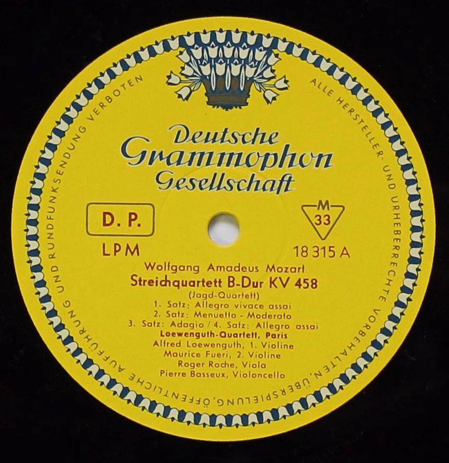Deutsche Grammophon LPM 18 315 - Wolfgang Amadeus Mozart, Joseph - Image 3