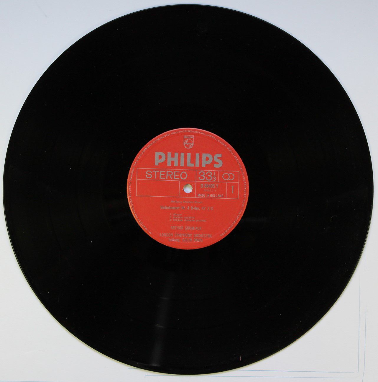 Philips 88405 DY - Arthur Grumiaux, London Symphony Orchestra, W - Image 7