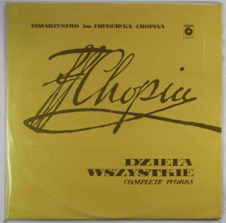 Polskie Nagrania Muza SX 0058 - Frédéric Chopin, Halina Czerny-S