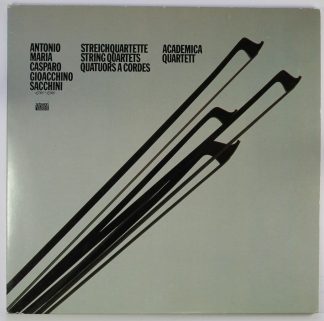Schwann Musica Mundi VMS 720 - Antonio Sacchini, Cvartetul Acade