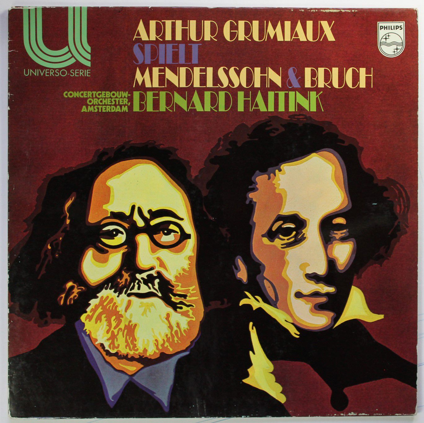 Philips 6580 022 - Arthur Grumiaux - Arthur Grumiaux Spielt Mend