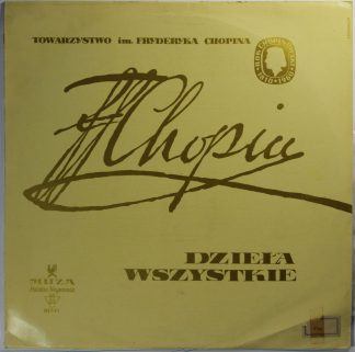 Polskie Nagrania Muza SX 0062 - Frédéric Chopin, Halina Czerny-S